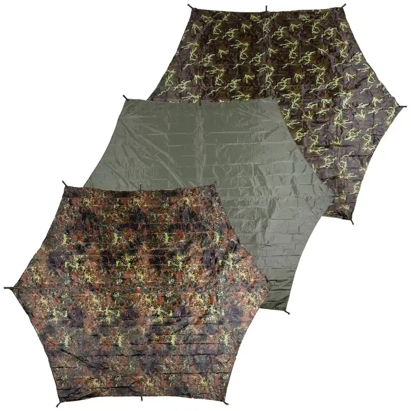 Markenware Plane Hexagon Tarp versch. Farben