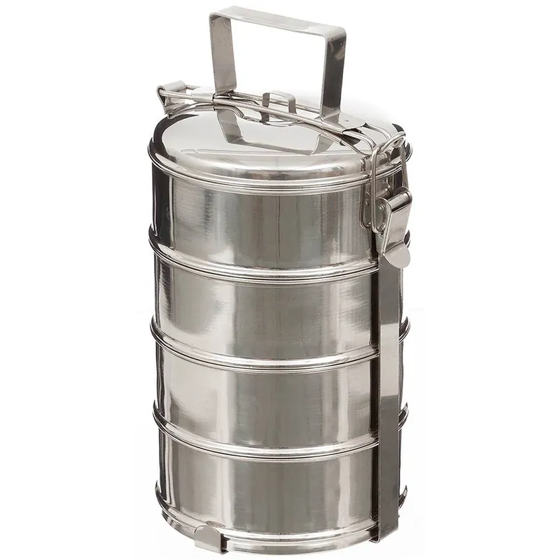 Speisebehälter 4-teilig Edelstahl Begrenztes Angebot