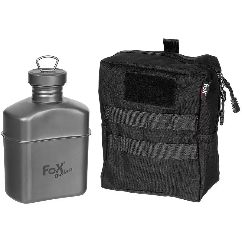 Jetzt Bestellen Trinkflasche Titan mit Tasche
