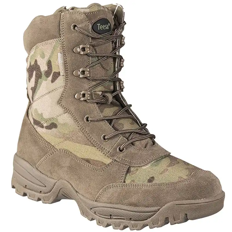 Geprüft Tactical Boot YKK Zipper multicam