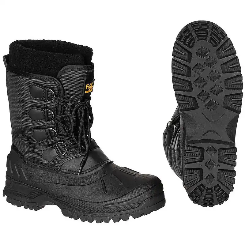 Kälteschutzstiefel geschnürt schwarz Preiswert