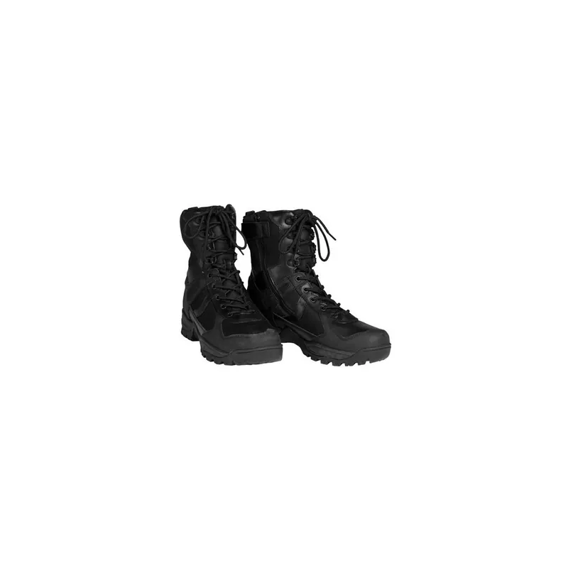 Mil-Tec Stiefel PATROL One-Zip schwarz Rabatt