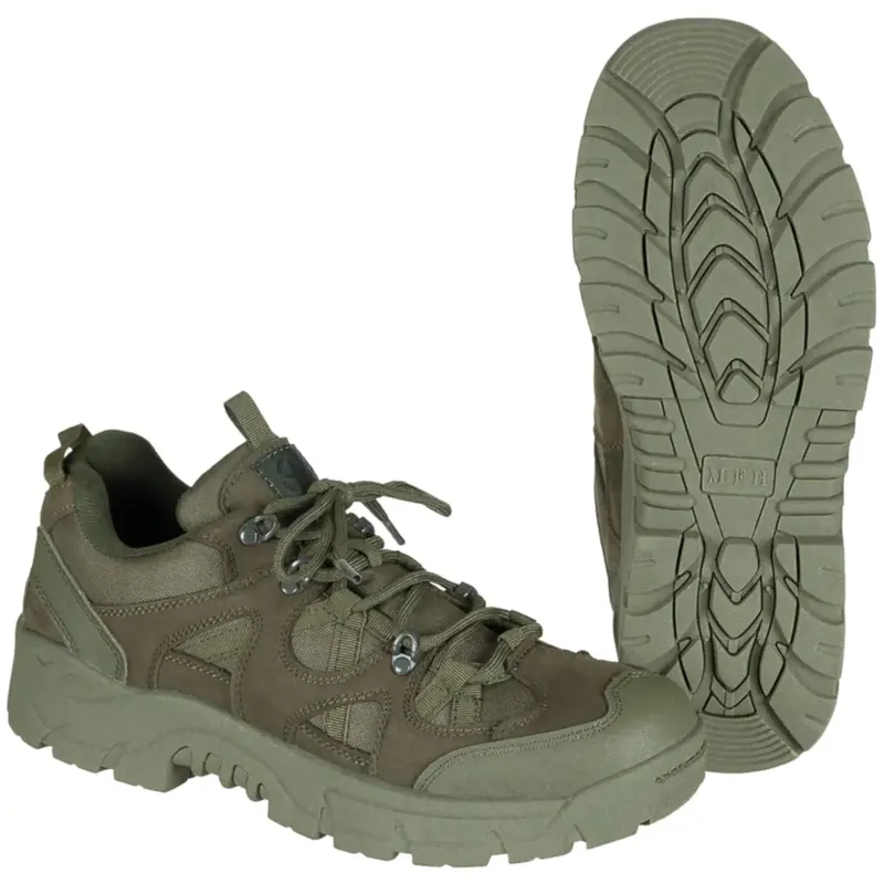 Halbschuhe Commando Low oliv Angebot