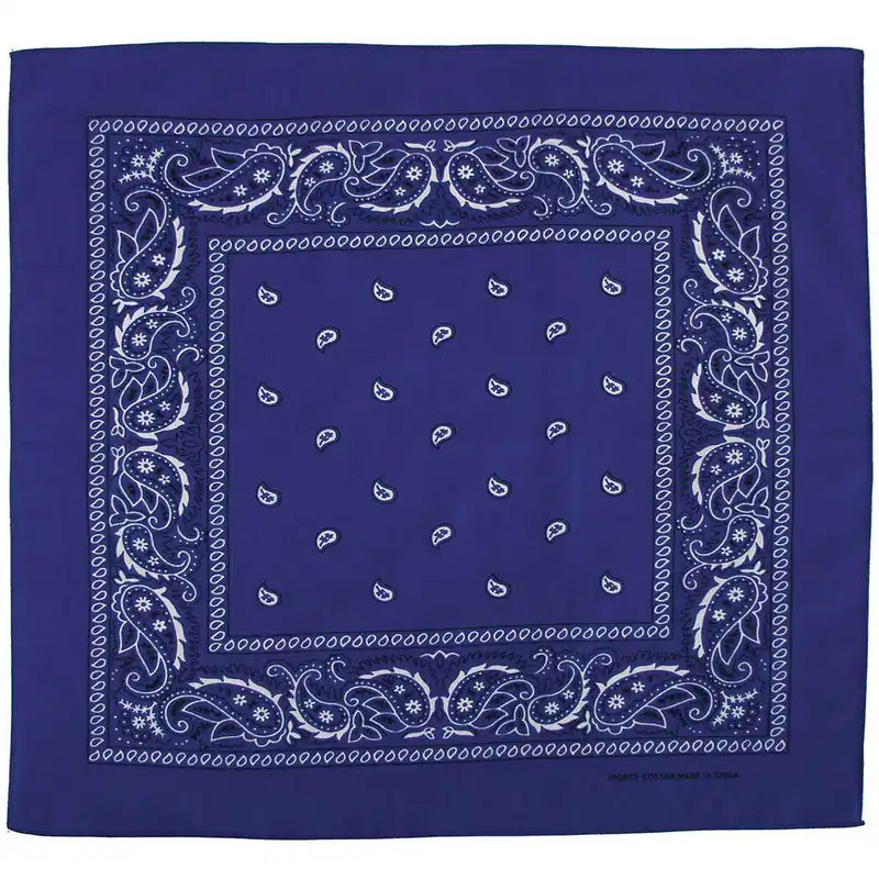 Bandana (US Halstuch) Paisley royalblau Super-Preis