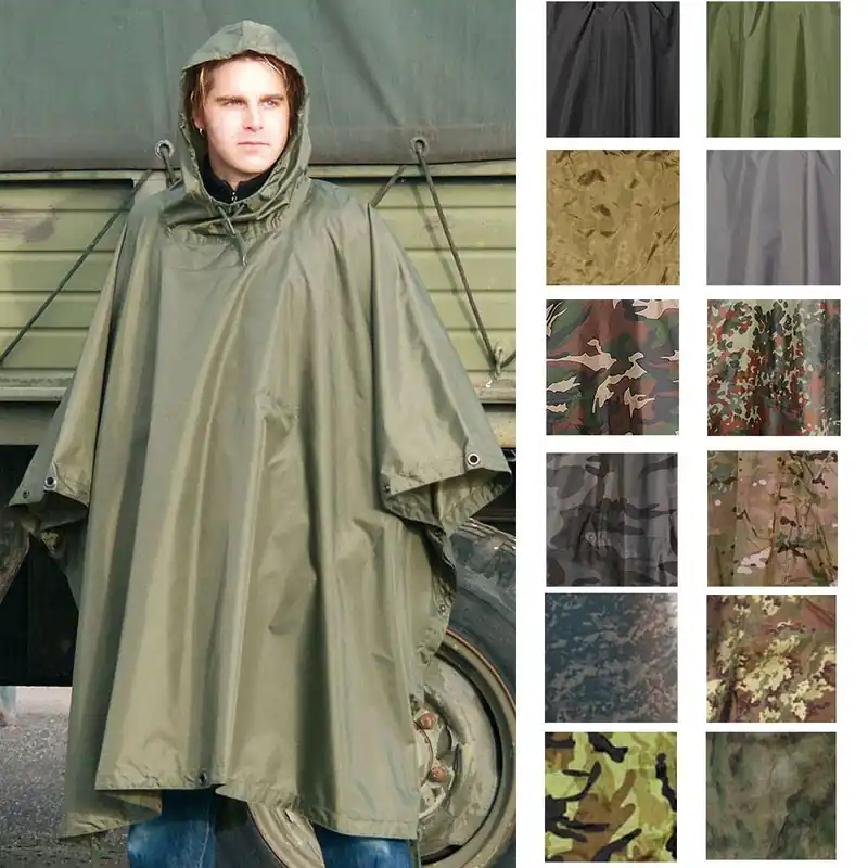 US Poncho Ripstop versch. Farben Solange Der Vorrat Reicht