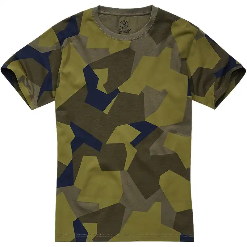 Geprüft Tarn T-Shirt schwedisch camo M90