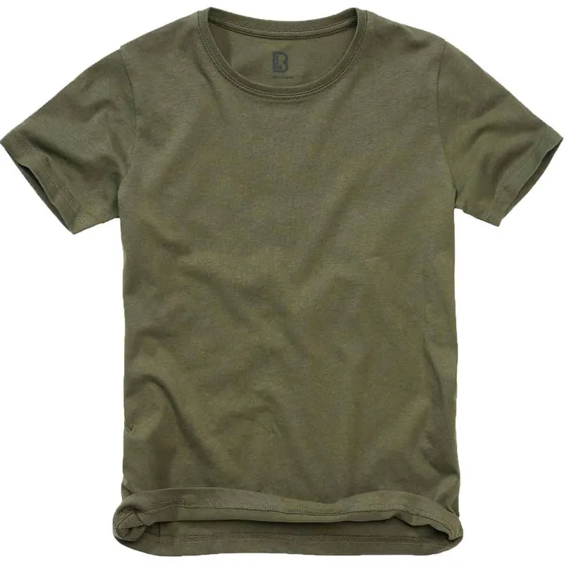 Echt Kinder T-Shirt oliv