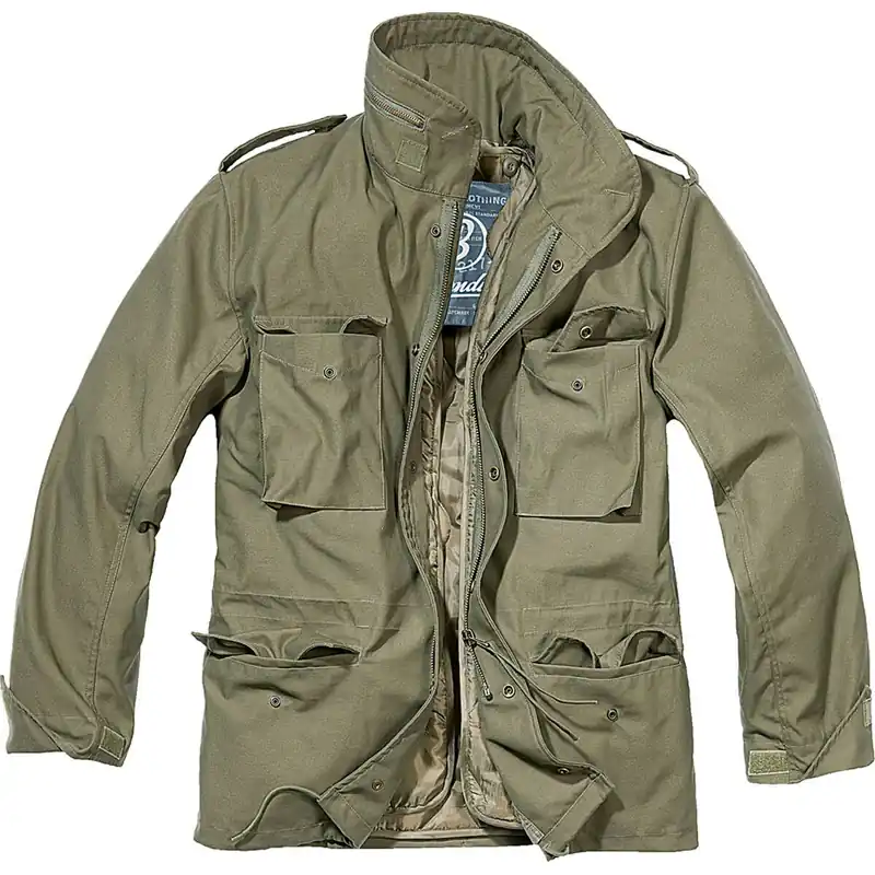 Sichere Zahlung US Feldjacke M65 mit Steppfutter oliv