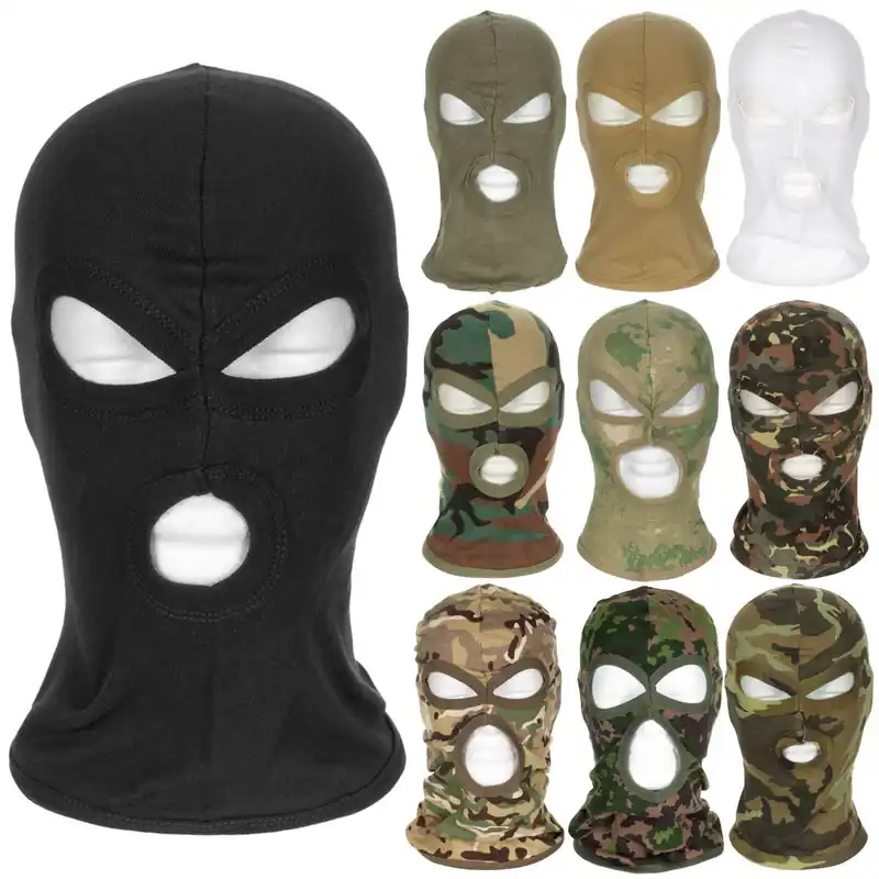 Balaclava 3-Loch dünn versch. Farben Online Kaufen