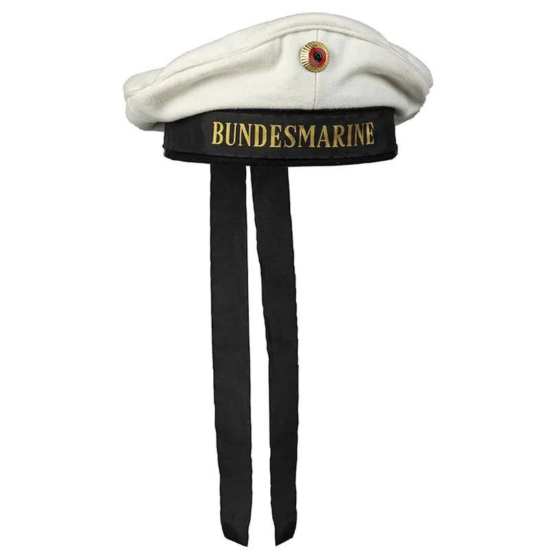 BW Marine Tellermütze weiß Begrenztes Angebot