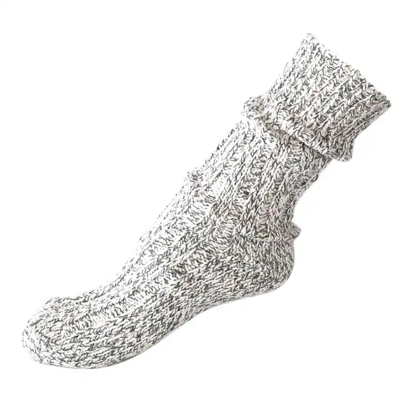 Norweger Socken grau meliert Bestpreis