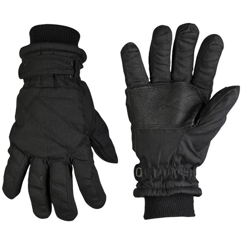 Neu Thermo-Fingerhandschuhe Thinsulate schwarz