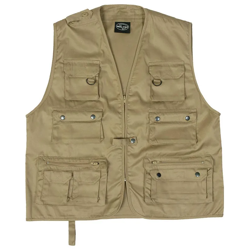 Online Kaufen Jagd- und Anglerweste khaki