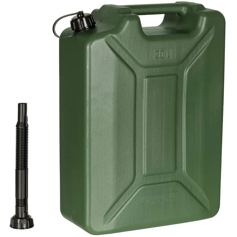 Kunststoff Kanister 20 Liter oliv Preisreduziert