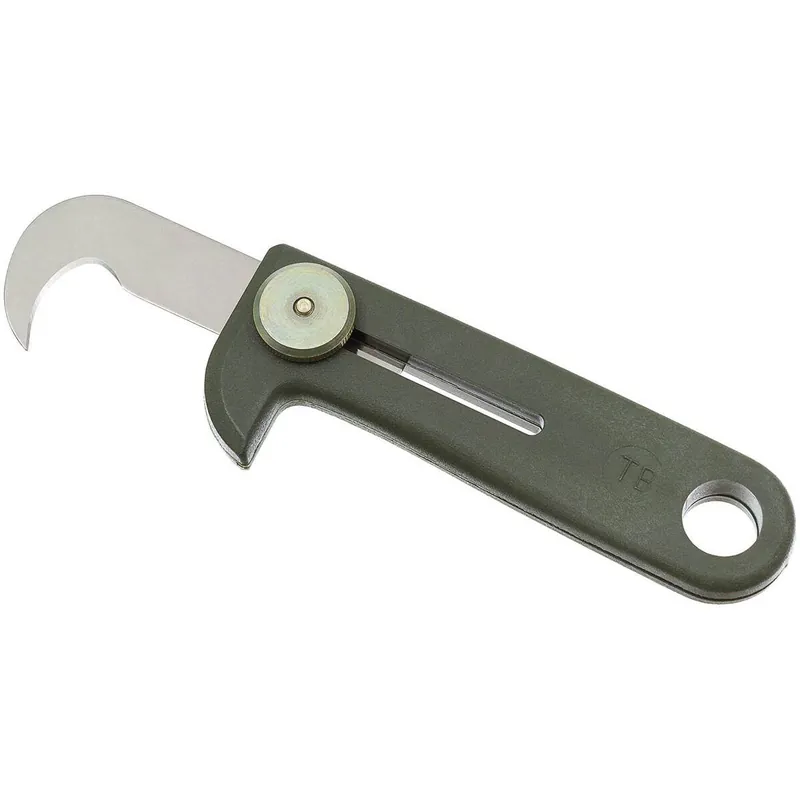 Franz. Gurtschneider (Cutter Messer) oliv Begrenztes Angebot