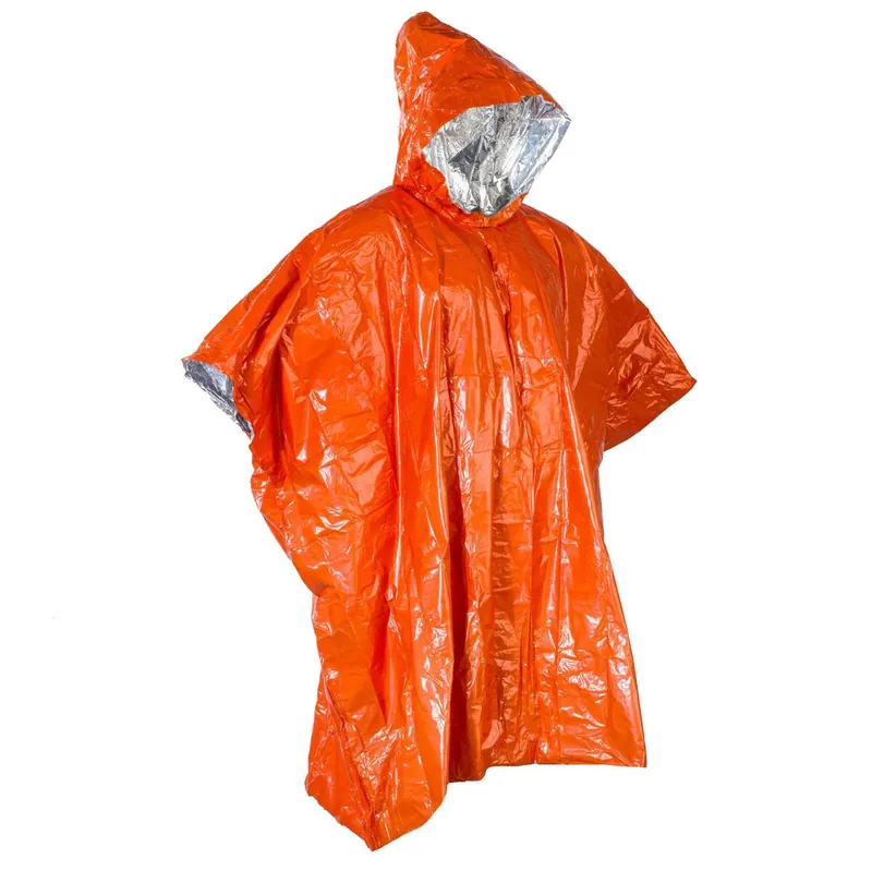 Preiswert Notfall Poncho orange