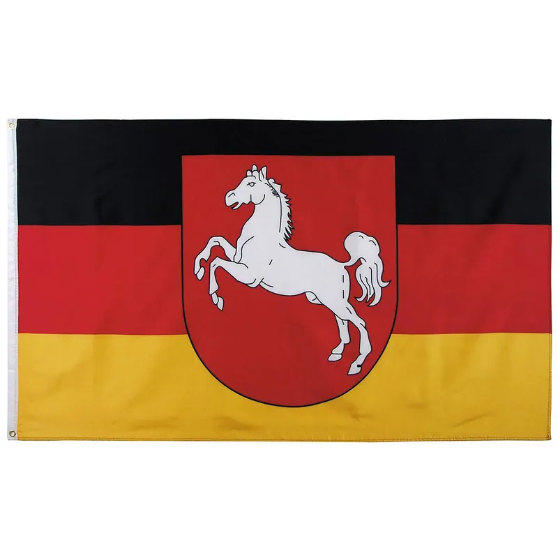 Schneller Versand Flagge / Fahne Niedersachsen