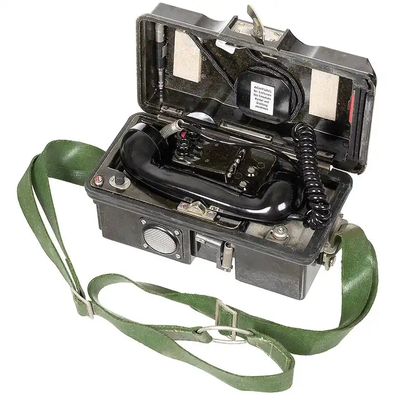 Direktkauf NVA Feldtelefon FF63 gebraucht