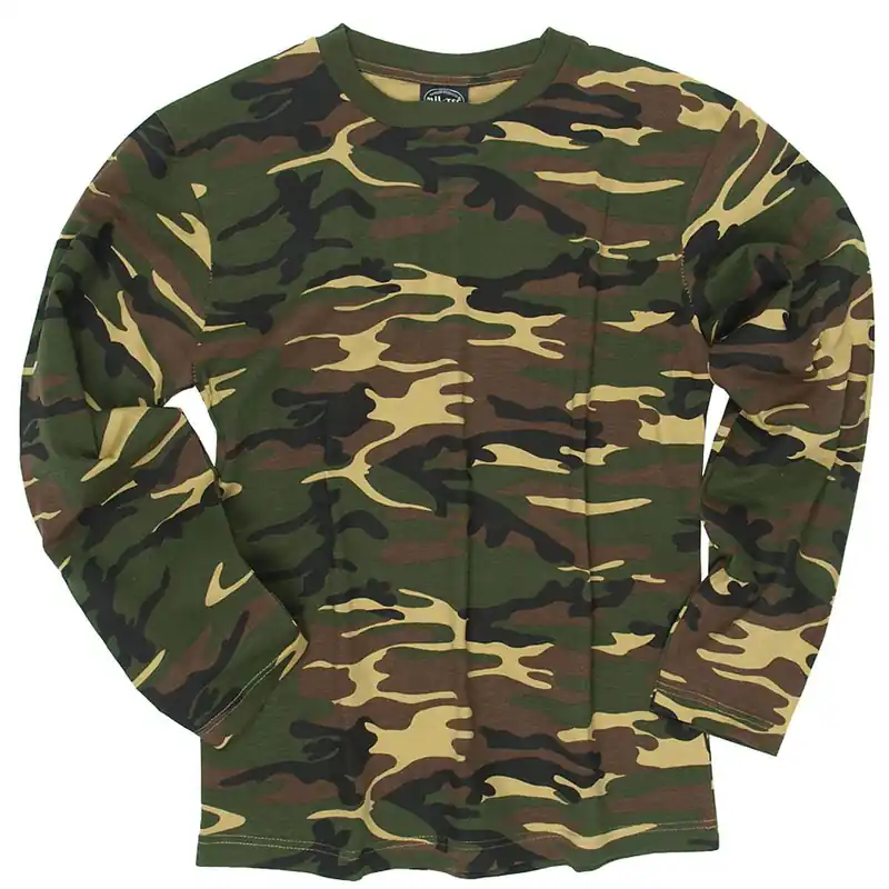 Neue Ware Langarmshirt woodland