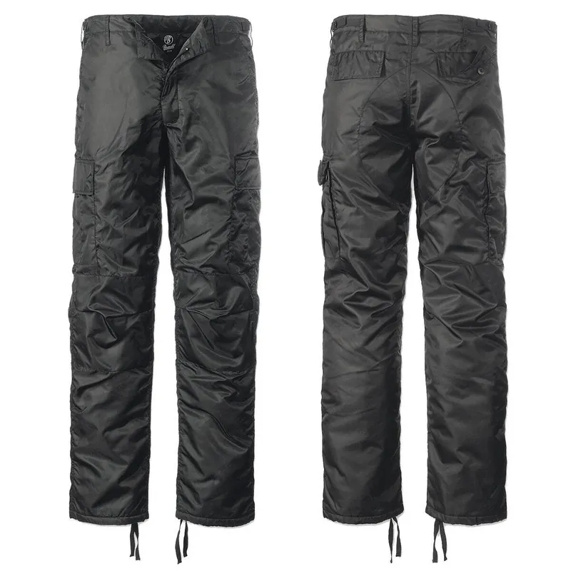 Sichere Zahlung Brandit Thermohose schwarz