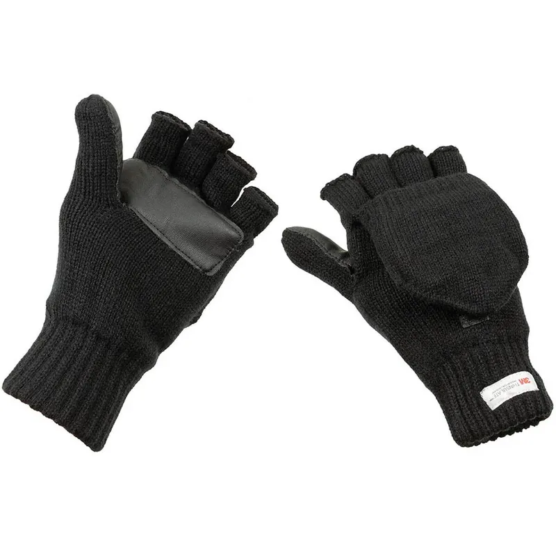 Mega-Angebot Klapphandschuhe Strick schwarz