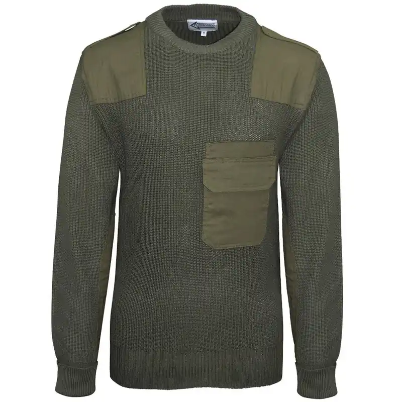 BW Pullover Baumwolle oliv Bestseller