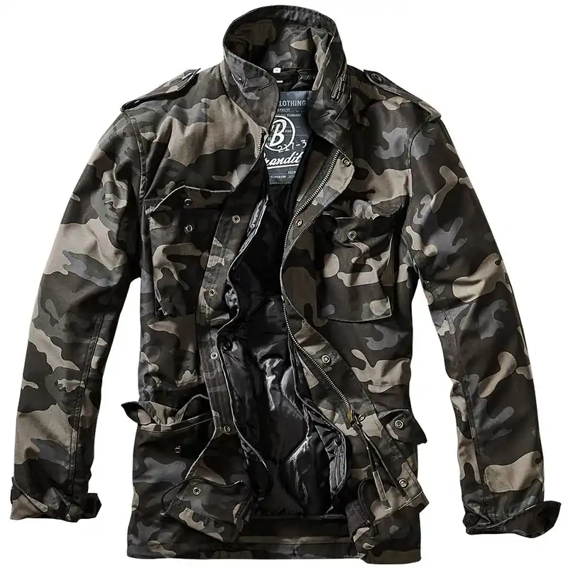 Jetzt Bestellen US Feldjacke M65 mit Steppfutter darkcamo