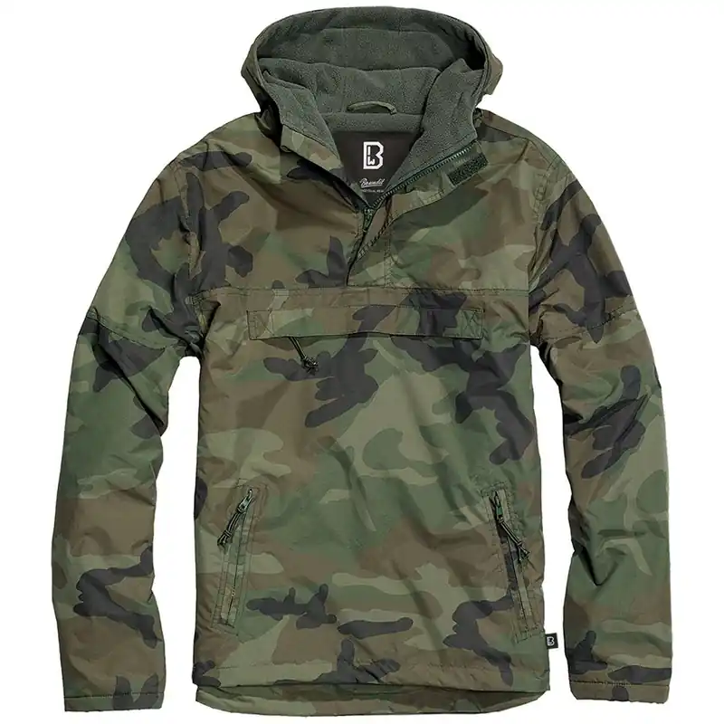 Hooded Windbreaker woodland Bestseller