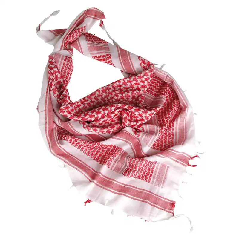 PLO-Tuch SHEMAG weiß-rot Top-Seller