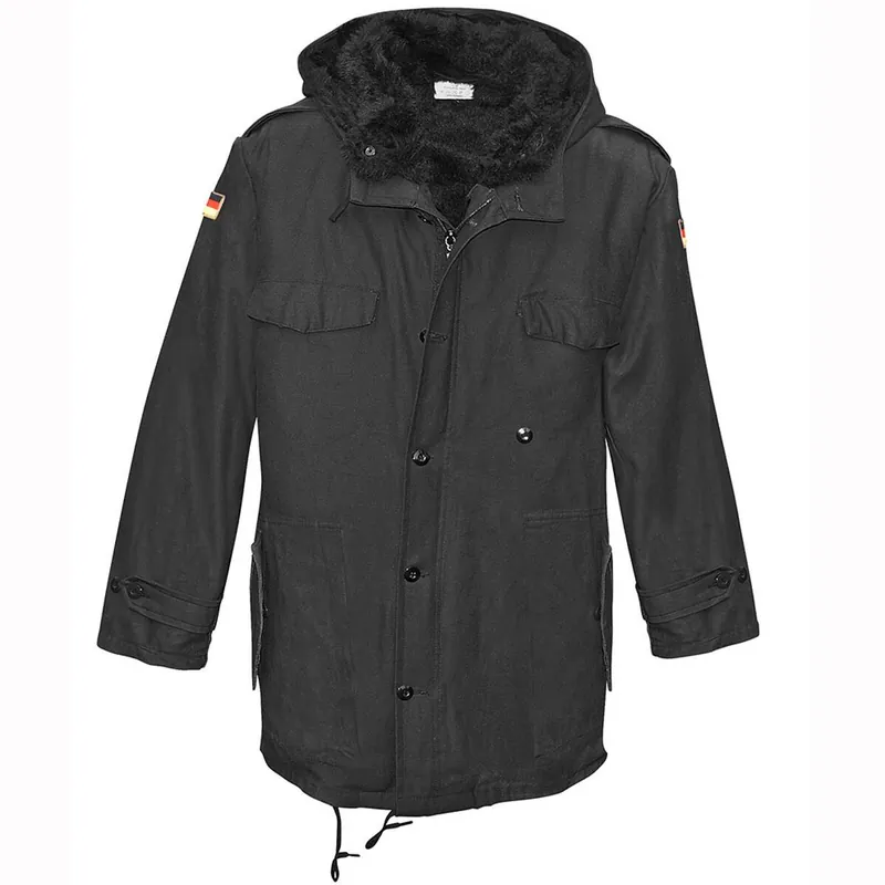 BW Parka mit Futter schwarz Finale Aktion