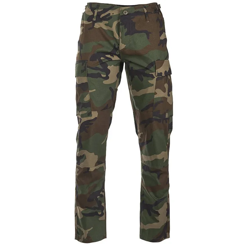US BDU Feldhose Slim Fit woodland Saisonangebot