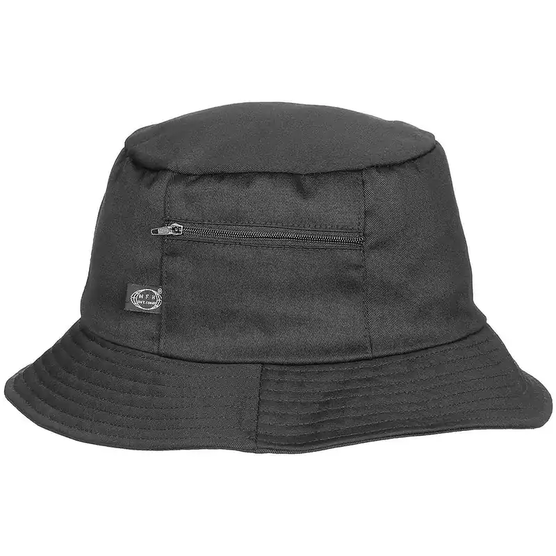 Neu Schlapphut (Fischermütze) schwarz