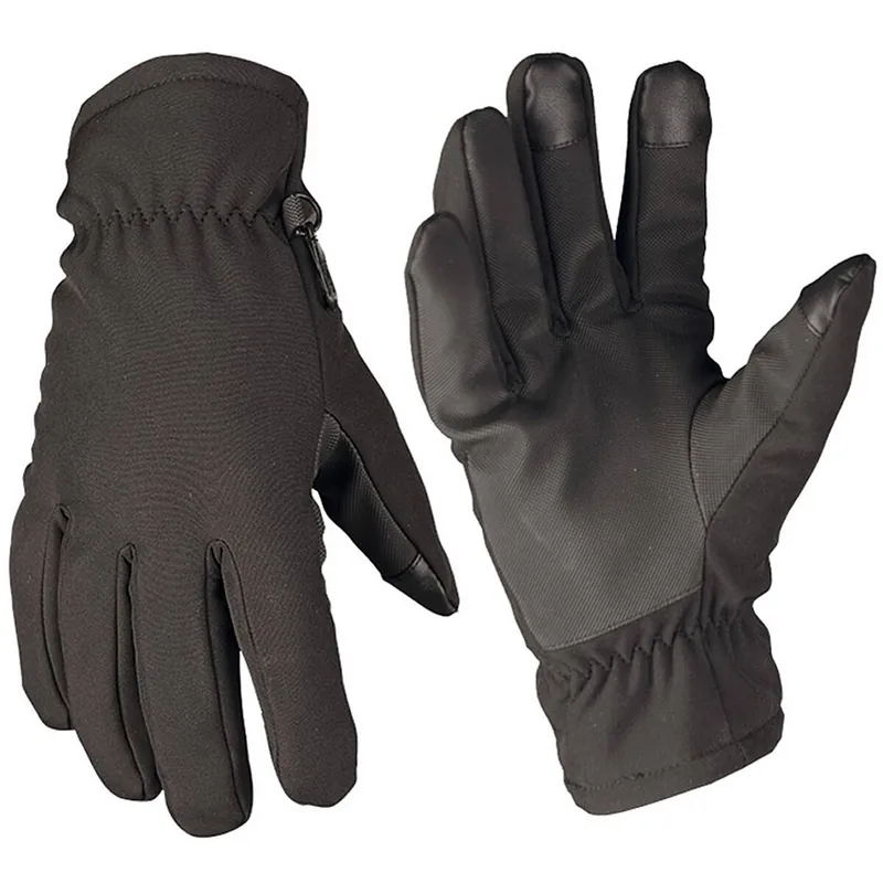 Softshell Handschuhe Thinsulate schwarz Neu