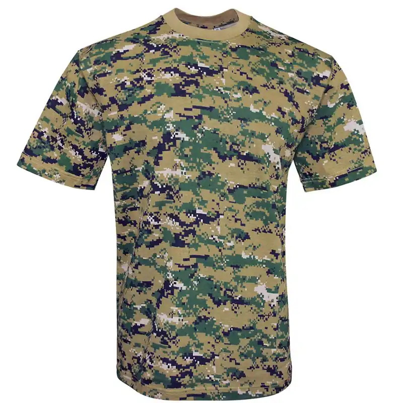 Tarn T-Shirt digital woodland Direkt Vom Hersteller