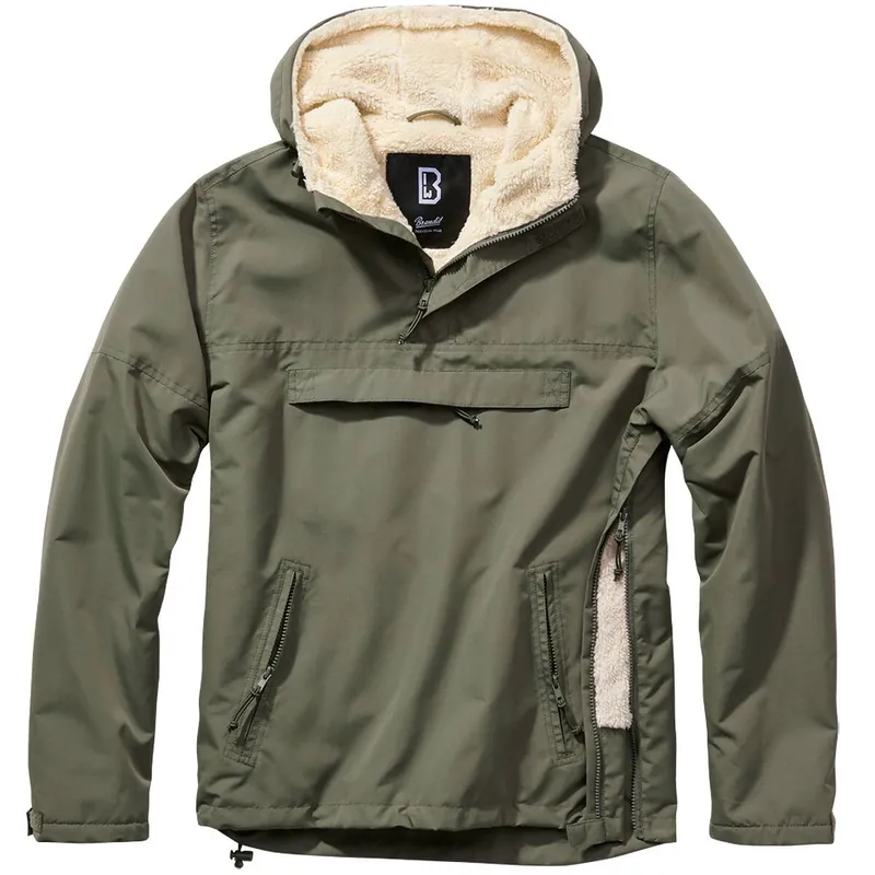 Windbreaker Sherpa oliv Beliebt