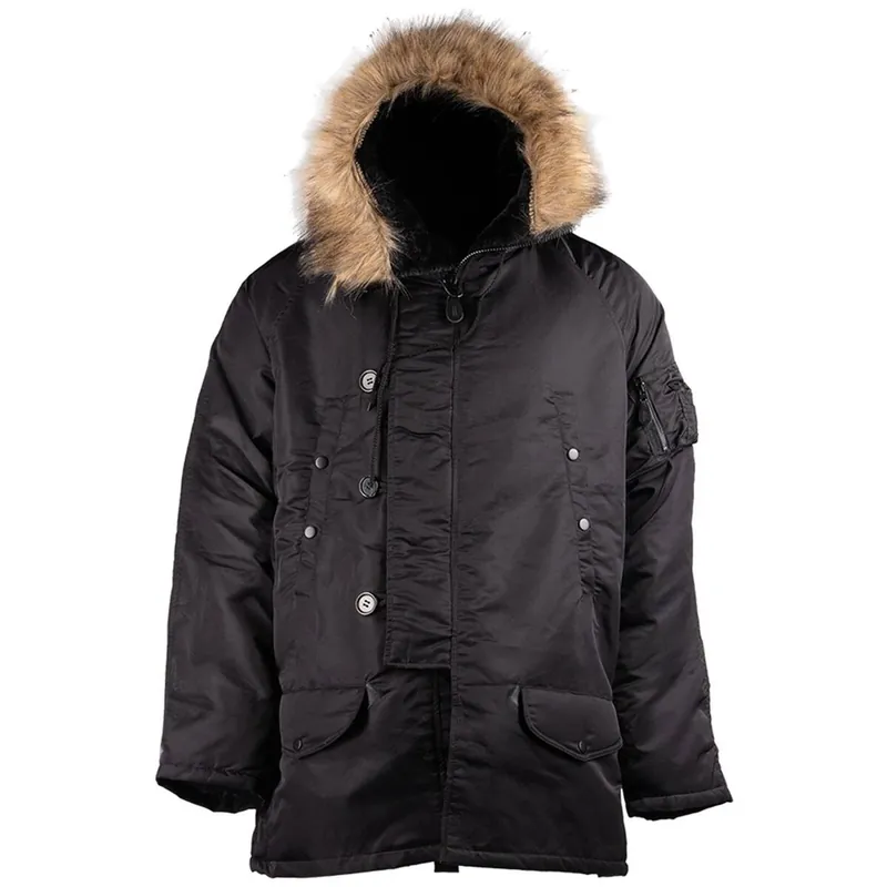 Wochenendangebot US Fliegerparka N3B schwarz