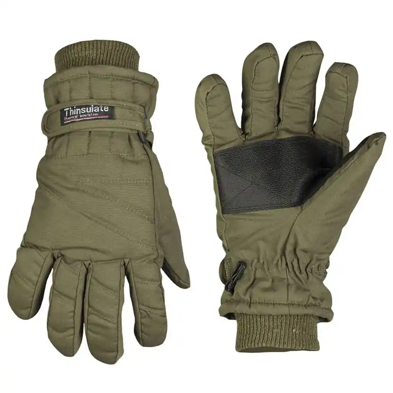 Mega-Angebot Thermo-Fingerhandschuhe Thinsulate oliv