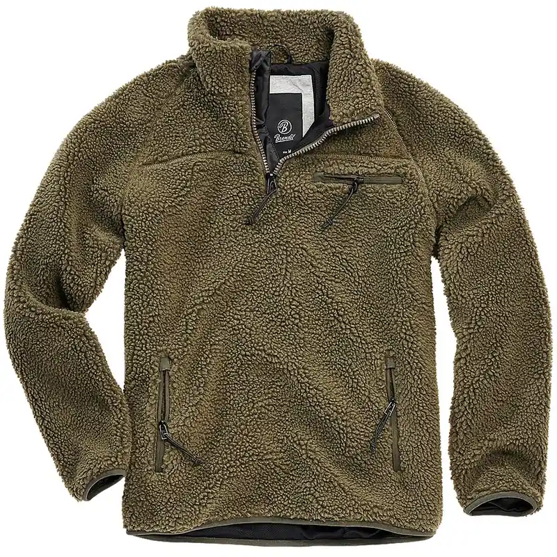 Teddyfleece Troyer oliv Begrenztes Angebot