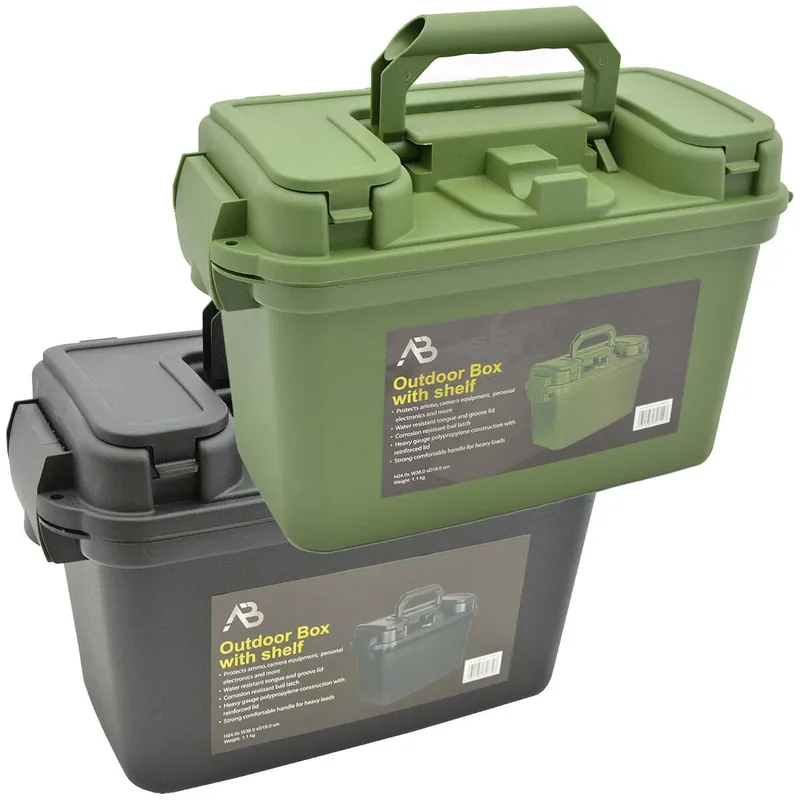 Outdoorbox mit Klappdeckel versch. Farben Ausverkauf