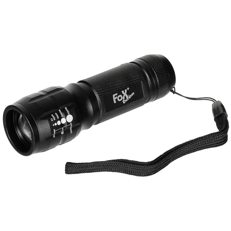 Stablampe Mini mit Fokus Schneller Versand