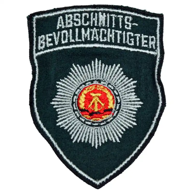 Neue Ware Stoffabzeichen Abschnittsbevollmächtigter