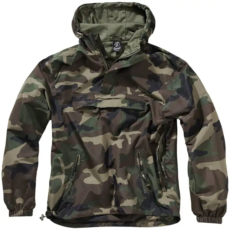Brandit Sommer Windbreaker woodland Schneller Versand