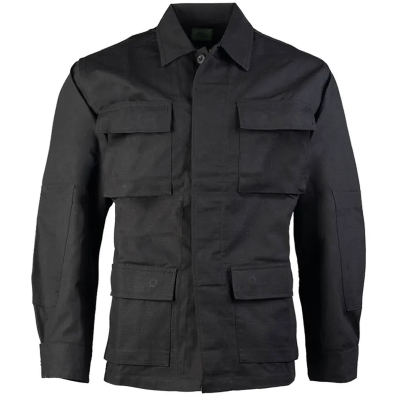 US BDU Feldjacke Ripstop schwarz Wochenendangebot