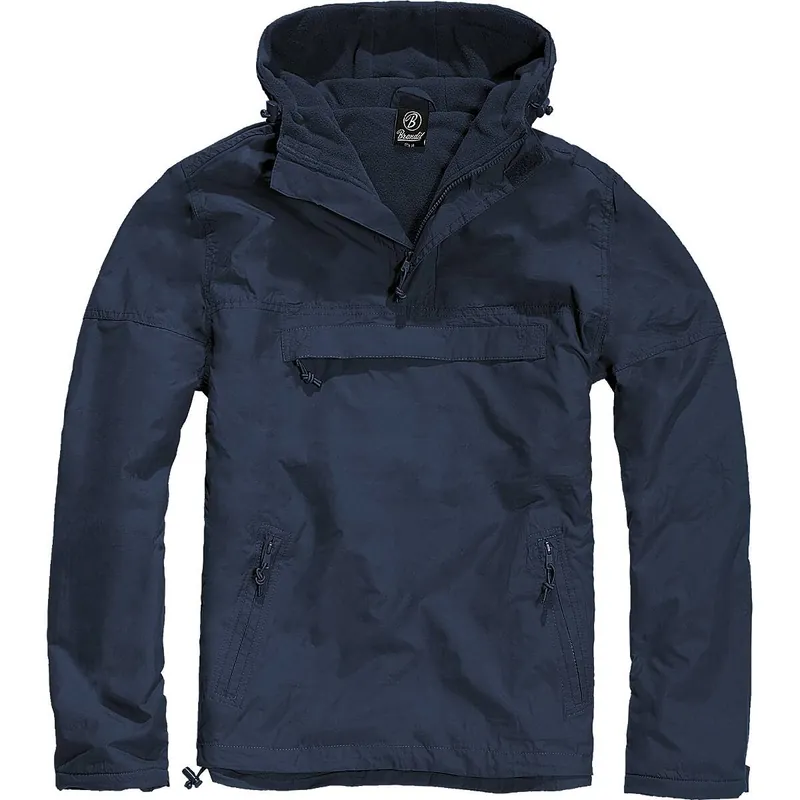 Top-Preis Hooded Windbreaker navy-blau