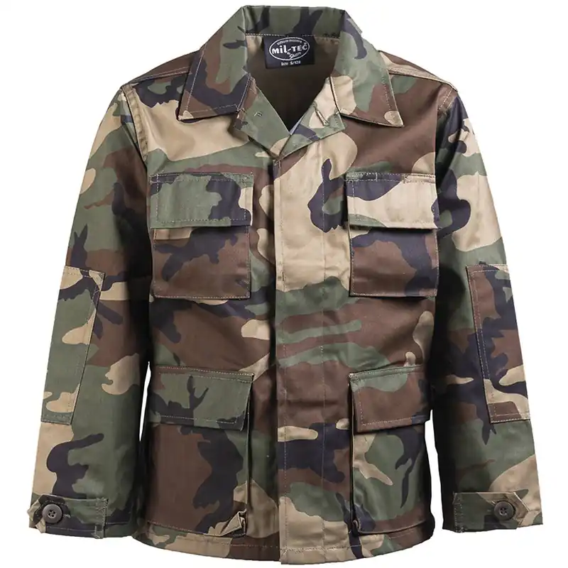 Neuheit US BDU Jacke Kids woodland