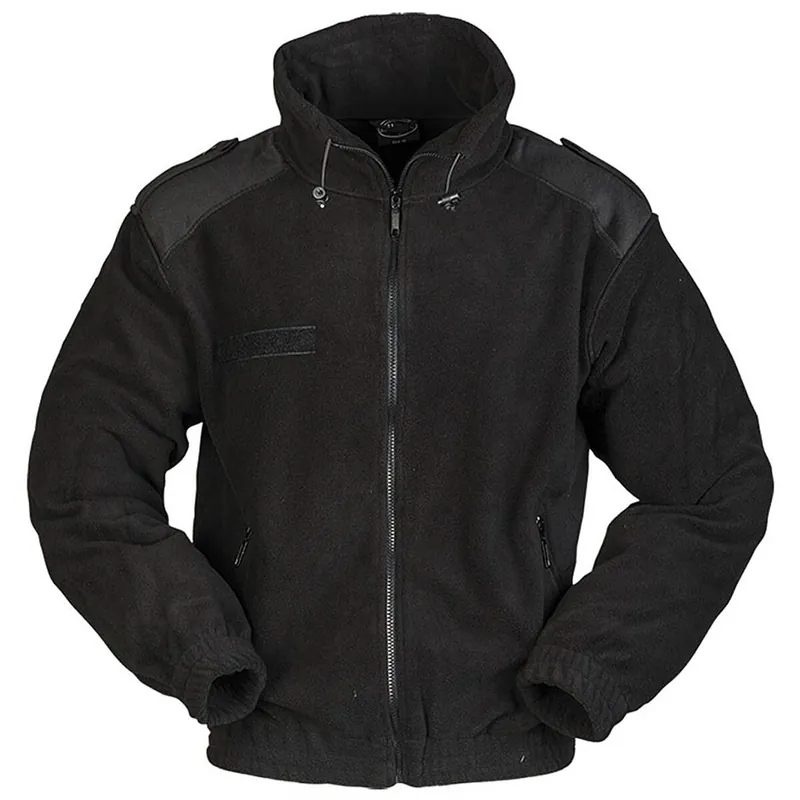 Geprüft Kälteschutzjacke Fleece schwarz