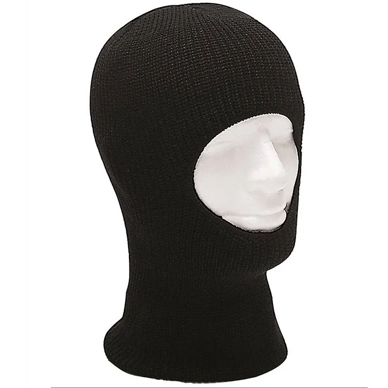 Balaclava 1-Loch Polyacryl schwarz Preis Gesenkt