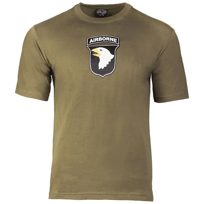 T-Shirt oliv 101st. Airborne Online Kaufen