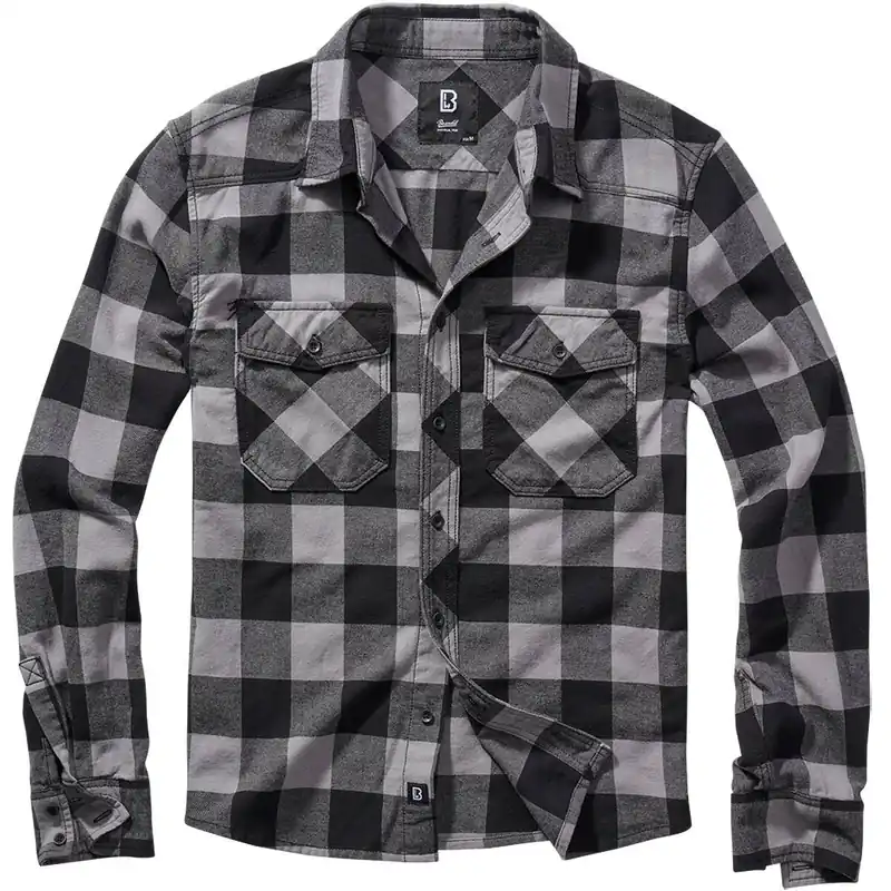 Brandit Checkshirt schwarz-anthrazit Garantierte Lieferung