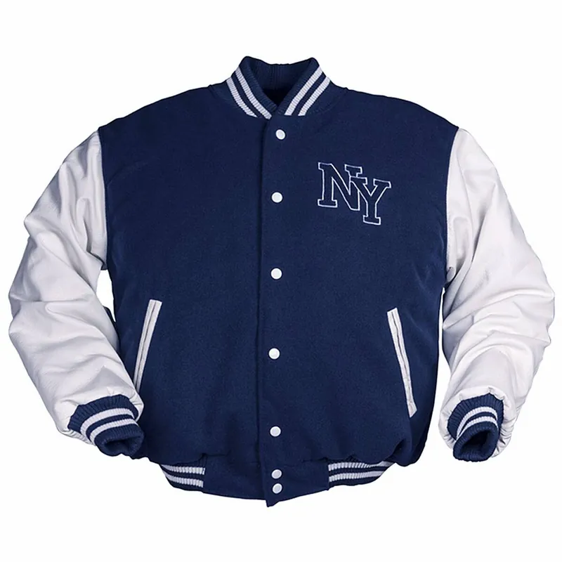 NY Baseballjacke navy/weiß Neue Ware